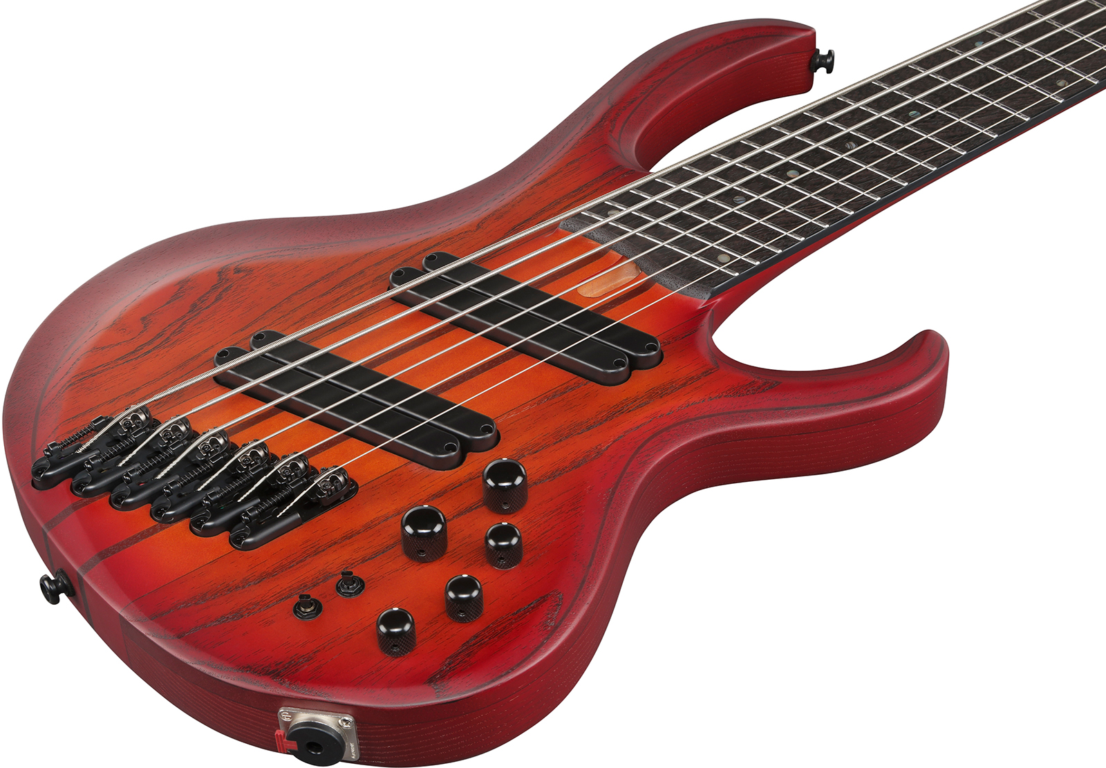 Ibanez Btb866ms Brf Workshop 6c Multiscale Active Pp - Brown Topaz Burst Flat - Solidbody E-bass - Variation 2