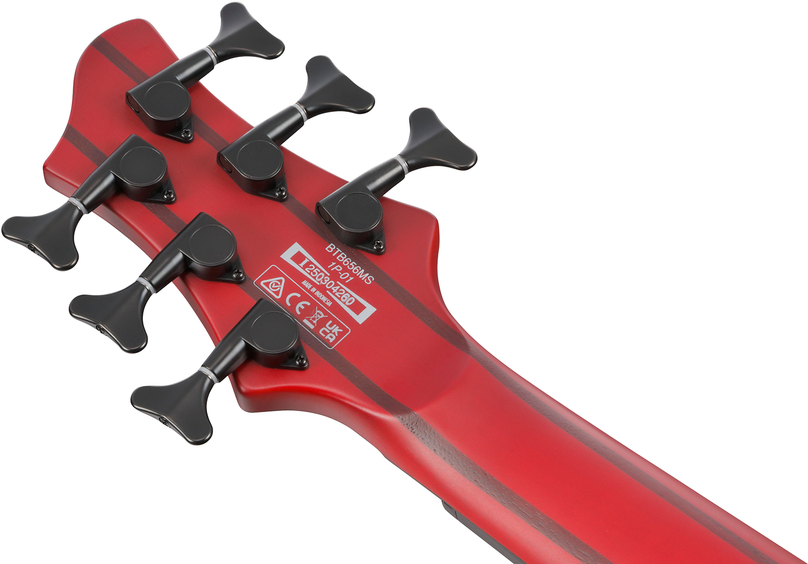 Ibanez Btb866ms Brf Workshop 6c Multiscale Active Pp - Brown Topaz Burst Flat - Solidbody E-bass - Variation 5