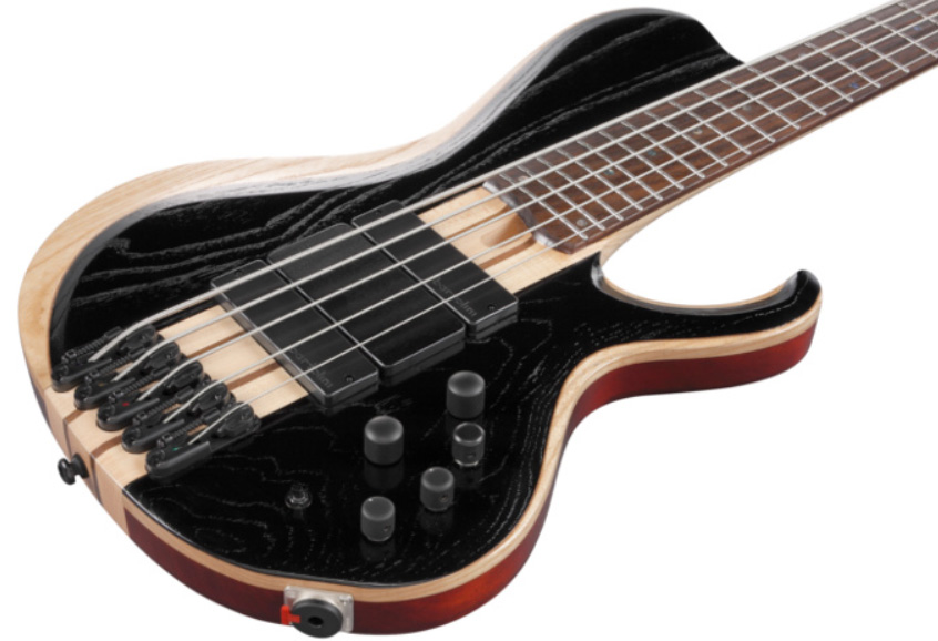 Ibanez Btb866sc Wkl Workshop 6c Active Bartolini Rw - Weathered Black Low Gloss - Solidbody E-bass - Variation 2