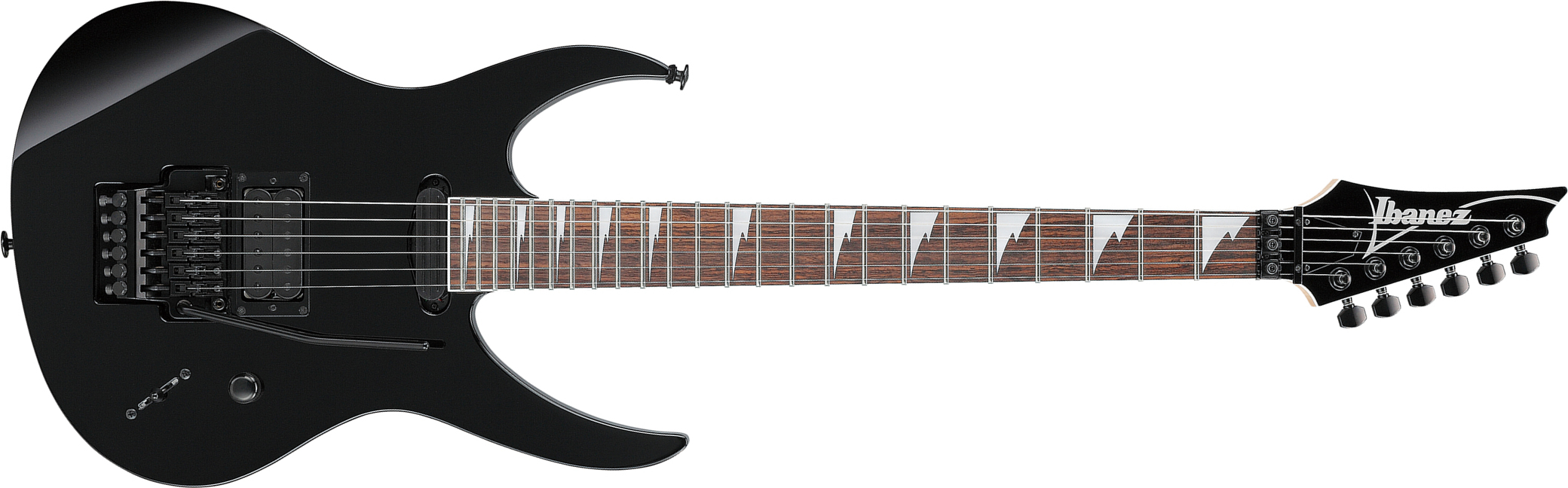 Ibanez 540piii Bk Genesis Ltd Jap Hst Fr Rw - Black - E-Gitarre aus Metall - Main picture