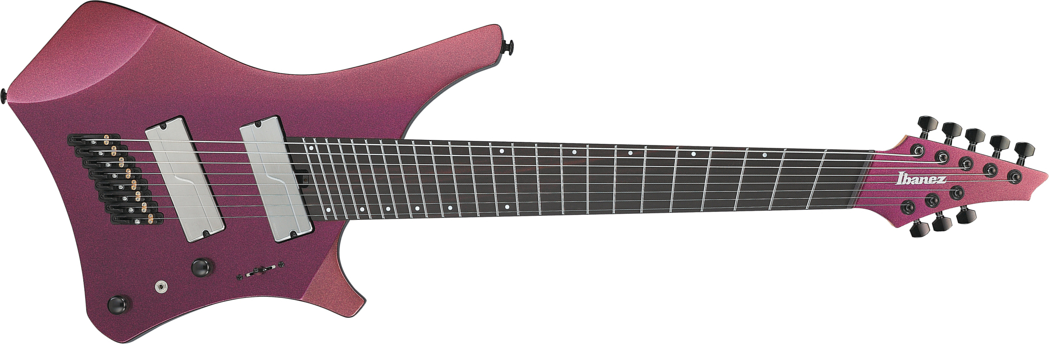 Ibanez A528 Cmg Alpha 8c Multiscale 2h Fishman Fluence Eb - Coral Mirage - Multi-Scale Guitar - Main picture
