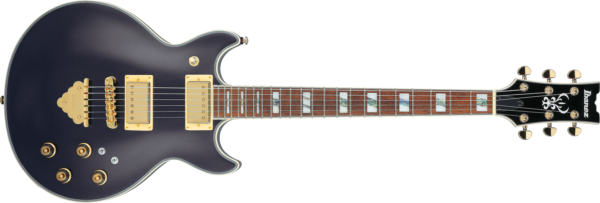 Ibanez Ar320 Mbm Standard Artist 2h Ht Jat - Midnight Black Metallic - E-Gitarre in Str-Form - Main picture
