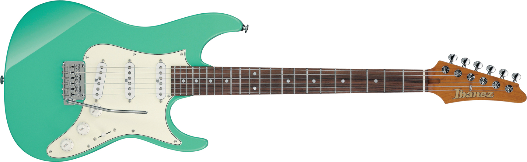 Ibanez Az2203n Prestige 3s Trem Rw - Seafoam Green - E-Gitarre in Str-Form - Main picture