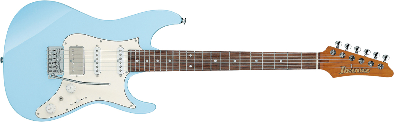 Ibanez Az2204nw Sfb Prestige Jap Hss Seymour Duncan Trem Rw - Seafoam Blue - E-Gitarre in Str-Form - Main picture