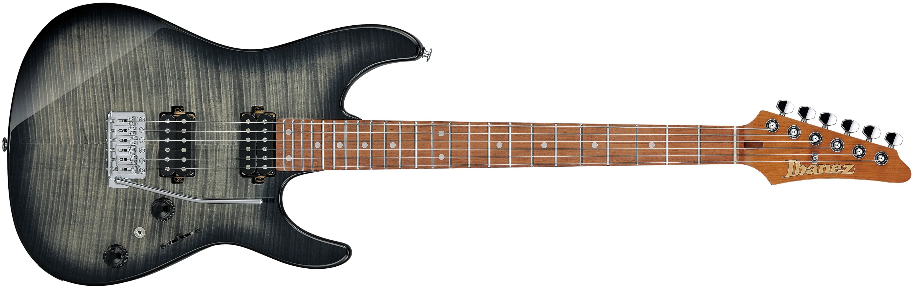 Ibanez Az24s1ftks Trem Hh Mn - Transparent Black Sunburst - E-Gitarre in Str-Form - Main picture