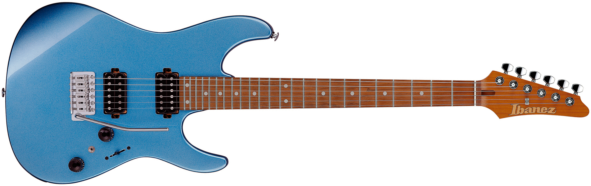 Ibanez Az24s2 Mlb Standard 2h Trem Jat - Metallic Light Blue - E-Gitarre in Str-Form - Main picture