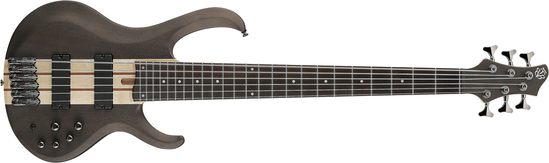 Ibanez Btb606 Tgf Workshop Standard Active Eb - Transparent Grey Flat - Solidbody E-bass - Main picture