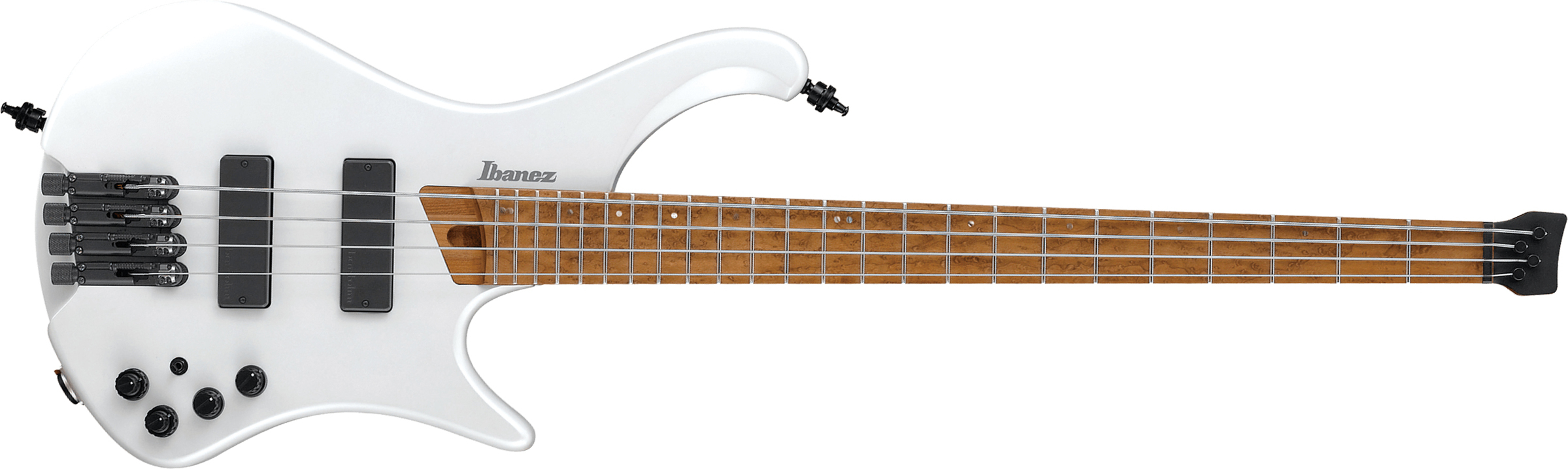 Ibanez Ehb1000 Pwm Workshop Active Bartolini Mn - Pearl White Matte - Solidbody E-bass - Main picture