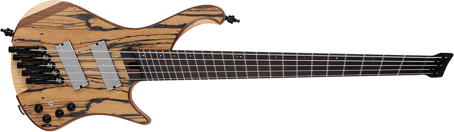 Ibanez Ehb1675ms Ntf Workshop 5c Multiscale Active Pp - Natural Flat - Solidbody E-bass - Main picture