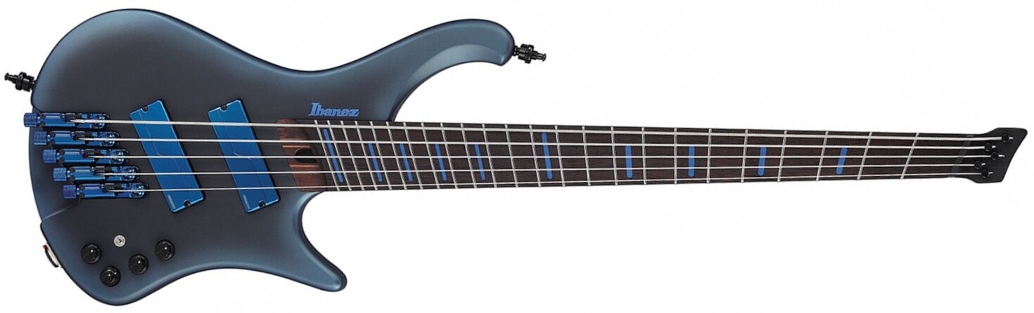 Ibanez Ehb5msbsp Del Workshop 5c Shsc Active Pp - Midnight Arctic Ocean Matte - E-Reisebass - Main picture