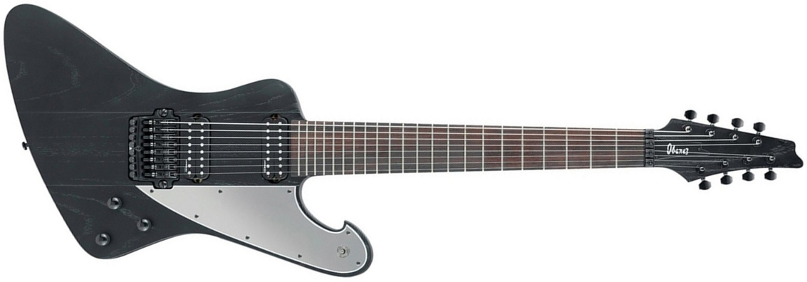 Ibanez Fredrik Thordendal Meshuggah Ftm33 Wk Signature Hh Ht Rw - Weathered Black - Bariton E-Gitarre - Main picture