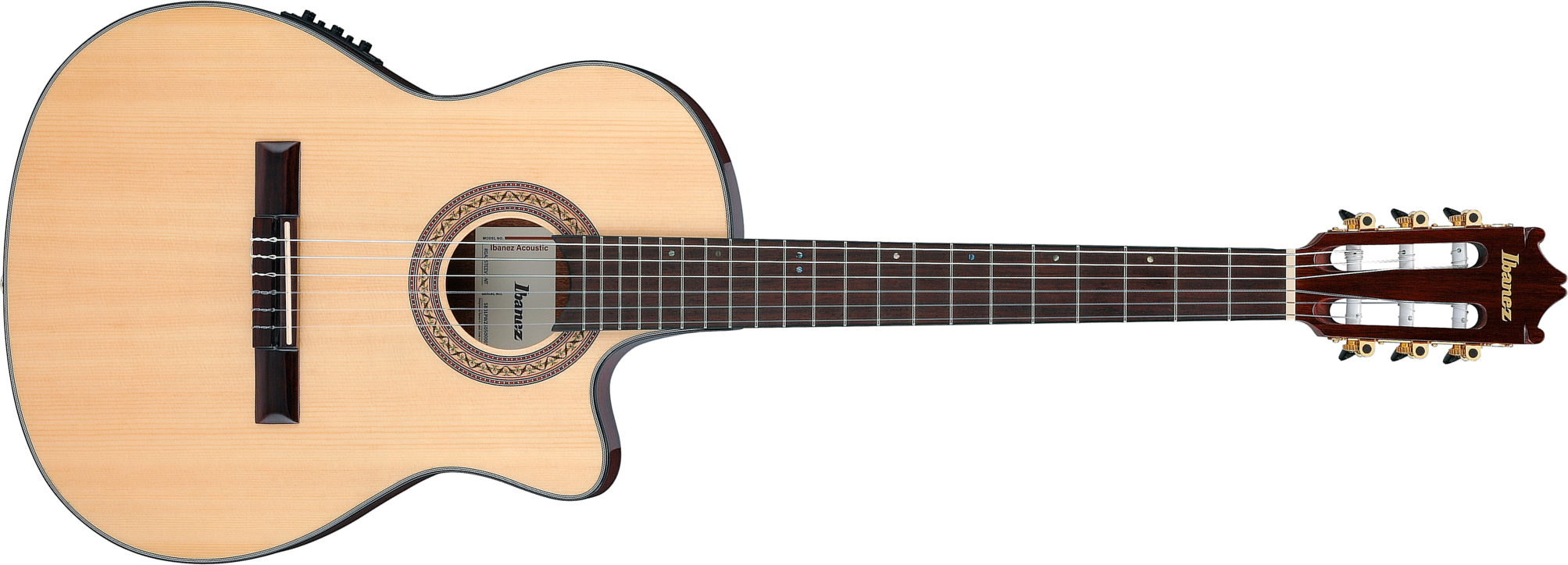 Ibanez Ga35tce Nt 4/4 Epicea Sapele Rw - Natural - Konzertgitarren 4/4 - Main picture