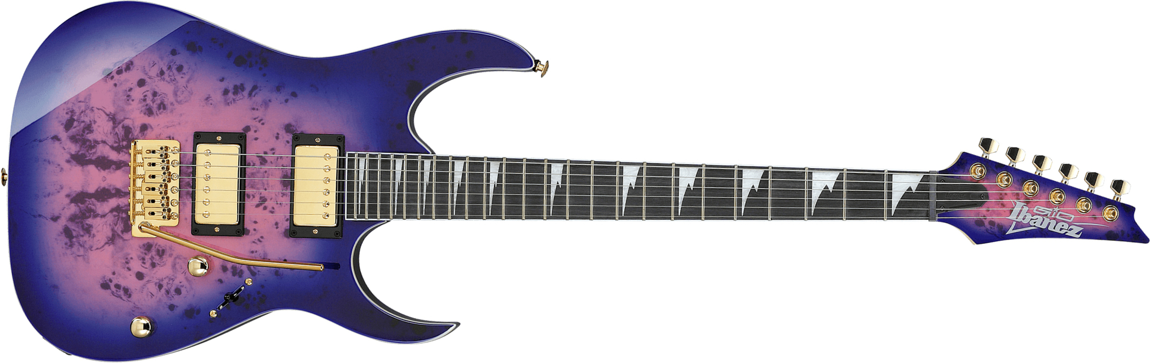 Ibanez Grg220pa Rlb Gio 2h Trem Pur - Royal Purple Burst - E-Gitarre in Str-Form - Main picture