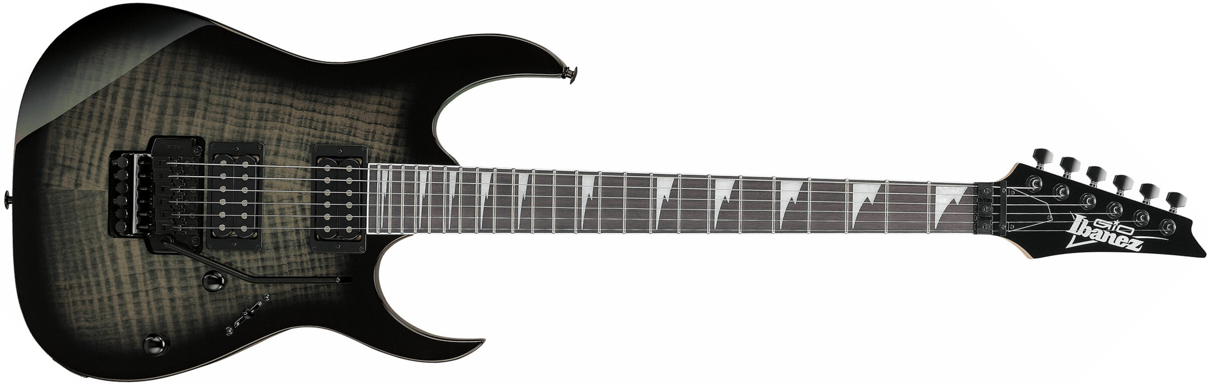 Ibanez Grg320fa Tks Gio 2h Fr Pur - Transparent Black Sunburst - E-Gitarre in Str-Form - Main picture