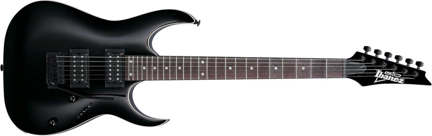 Ibanez Grga120 Bkn Gio 2h Trem Pur - Black Night - E-Gitarre in Str-Form - Main picture