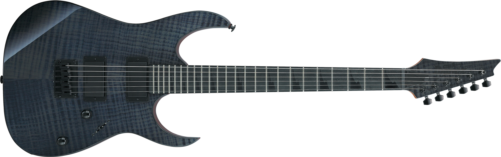 Ibanez Grgr221fa Tdk Gio 2h Ht Pur - Transparent Indigo Black - E-Gitarre in Str-Form - Main picture