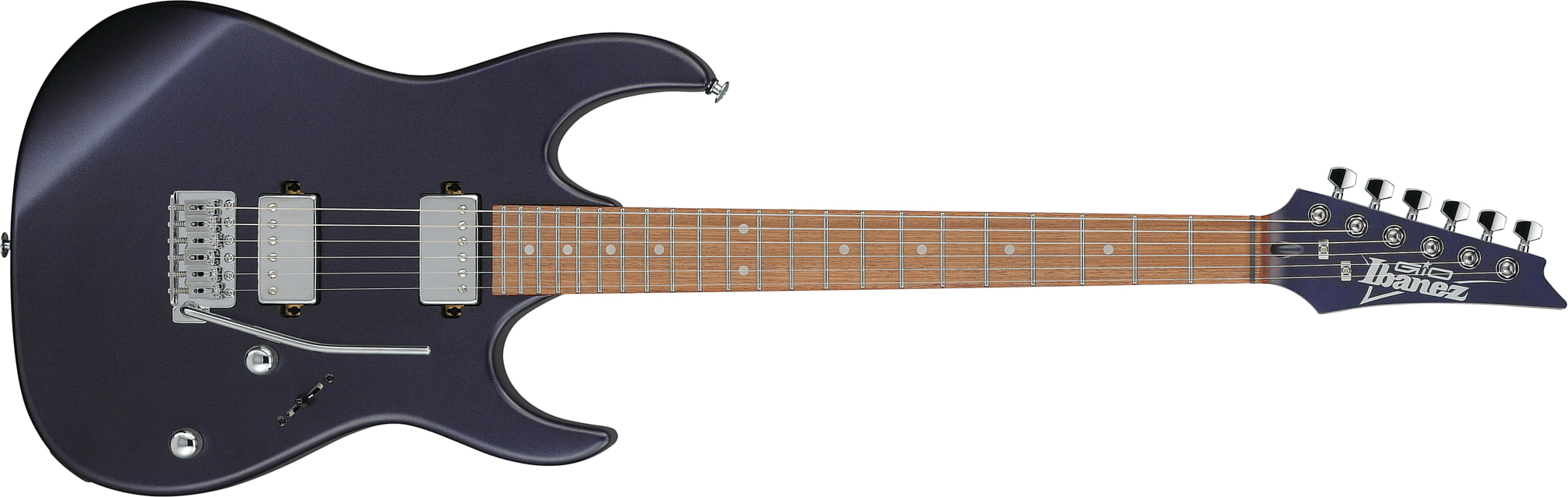 Ibanez Grx120sp Ngm Gio 2h Trem Jat - Dark Dusk Metallic Matte - E-Gitarre in Str-Form - Main picture