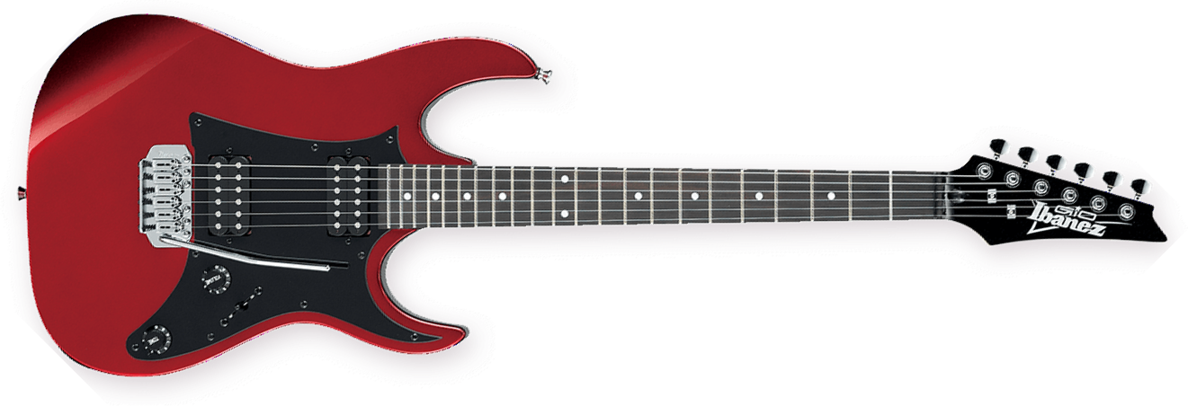 Ibanez Grx20 Ca Gio Hh Trem - Candy Apple - E-Gitarre in Str-Form - Main picture
