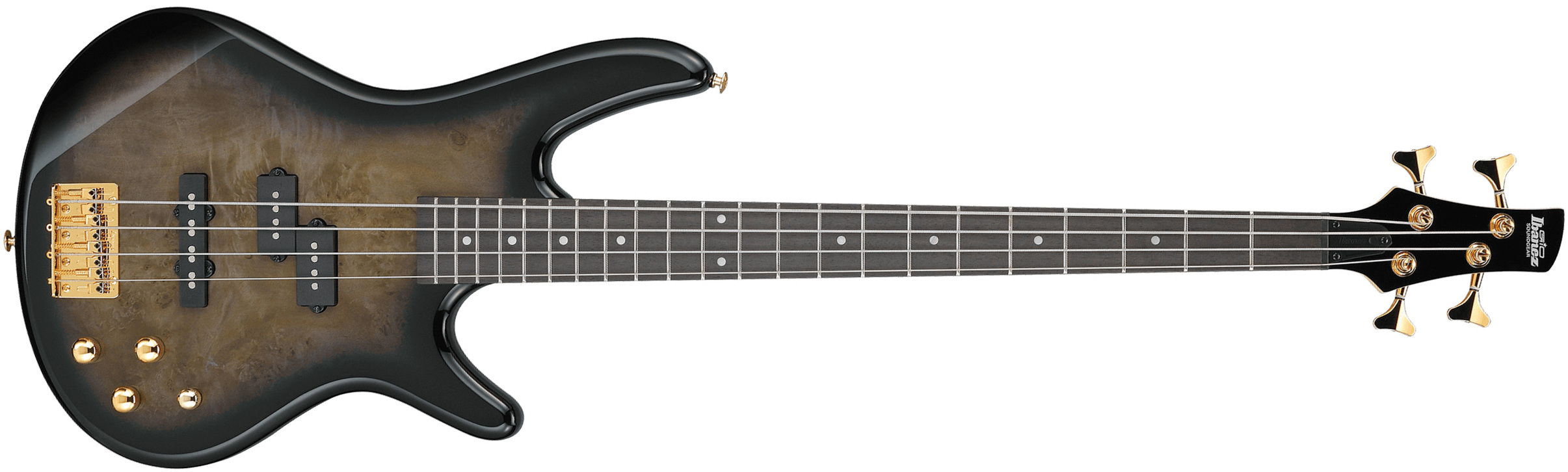 Ibanez Gsr200pc Tpb Gio Active Pur - Transparent Pale Black Burst - Solidbody E-bass - Main picture