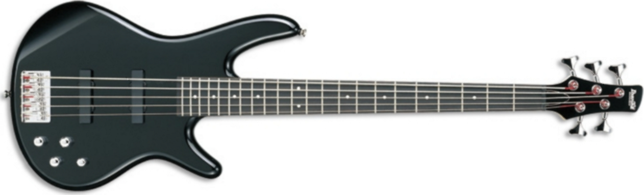 Ibanez Gsr205 Bk 5c - Black - Solidbody E-bass - Main picture