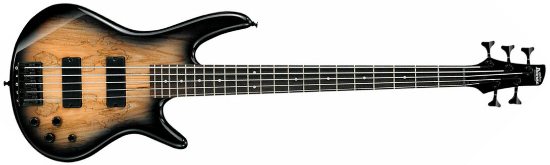 Ibanez Gsr205sm Ngt Gio Nzp - Natural Gray Burst - Solidbody E-bass - Main picture