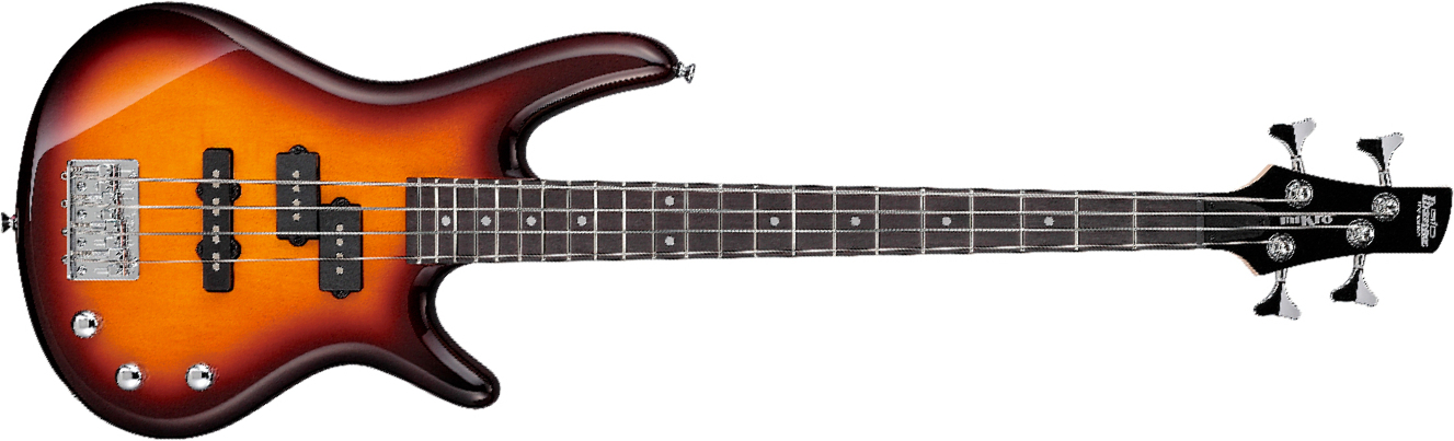 Ibanez Gsrm20 Bs Mikro Gio Shsc Pur - Brown Sunburst - E-Bass für Kinder - Main picture