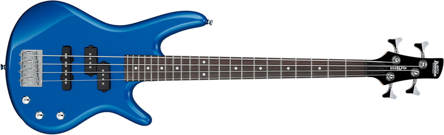 Ibanez Gsrm20 Slb Mikro Pur - Starlight Blue - E-Bass für Kinder - Main picture
