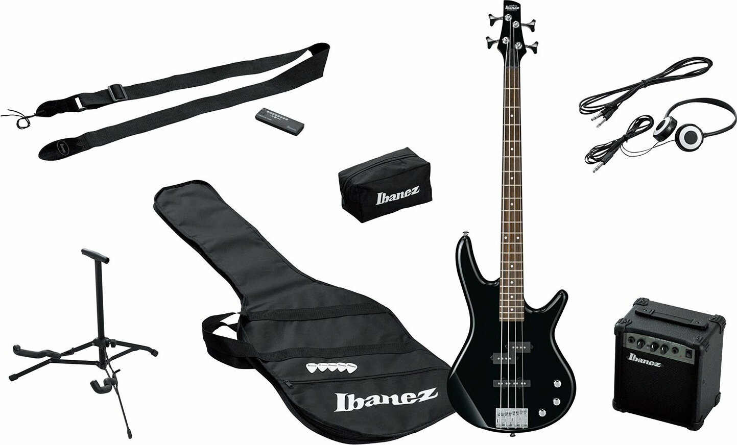 Ibanez Ijsr190 Jumpstart Bass Pack Nzp - Black - E-Bass Set - Main picture