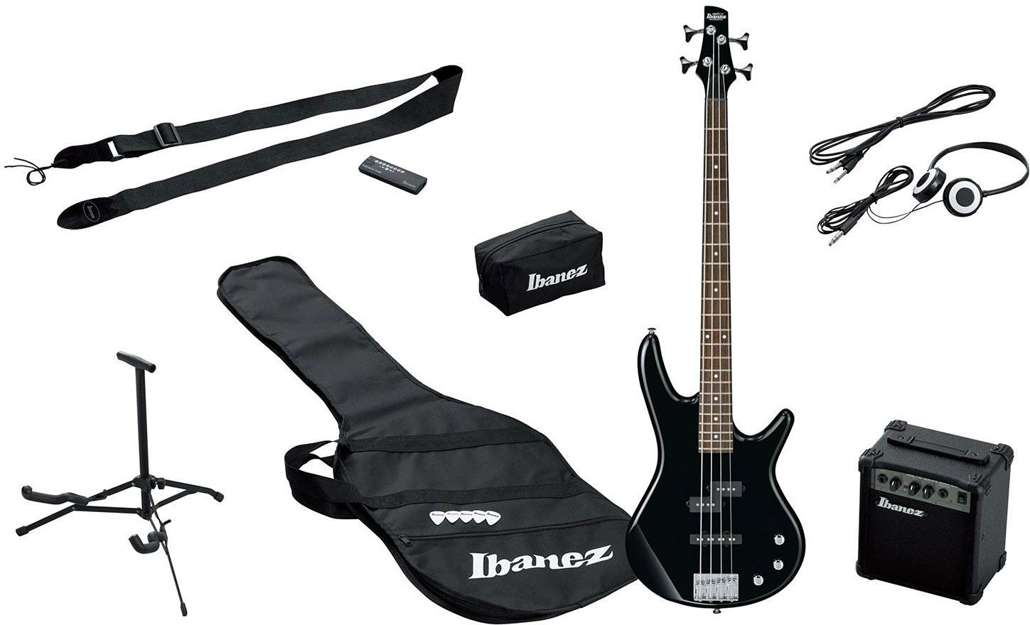 E-bass set Ibanez IJSR190 Jumpstart Bass Pack - Black