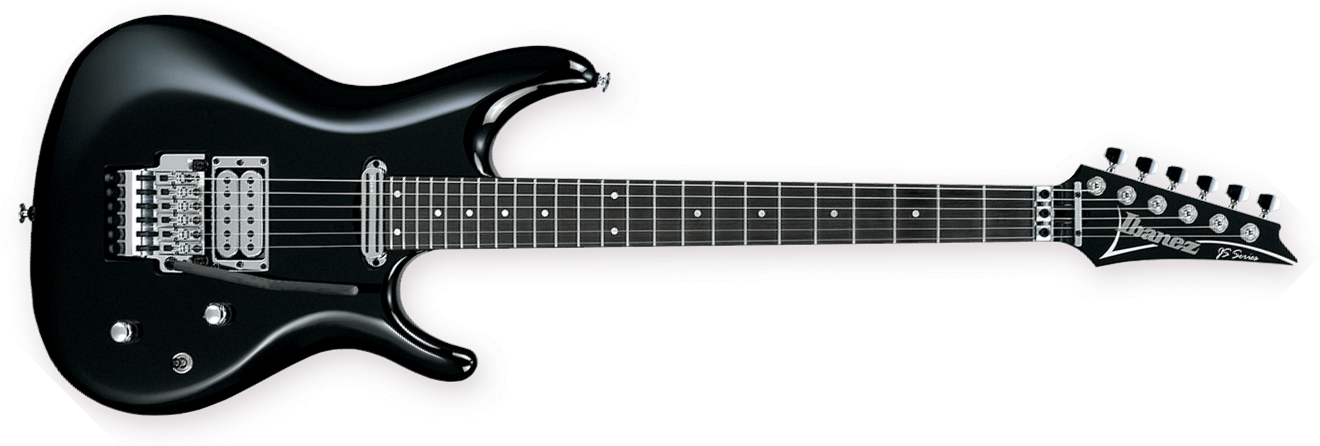 Ibanez Joe Satriani Js2450 Mcb Prestige Japan  Hh Dimarzio Fr Rw - Muscle Car Black - E-Gitarre in Str-Form - Main picture