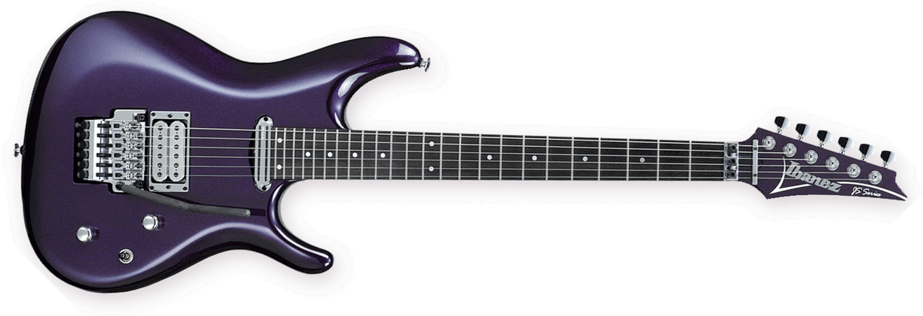 Ibanez Joe Satriani Js2450 Mcp Prestige Japon Hst Fr Rw - Muscle Car Purple - E-Gitarre in Str-Form - Main picture