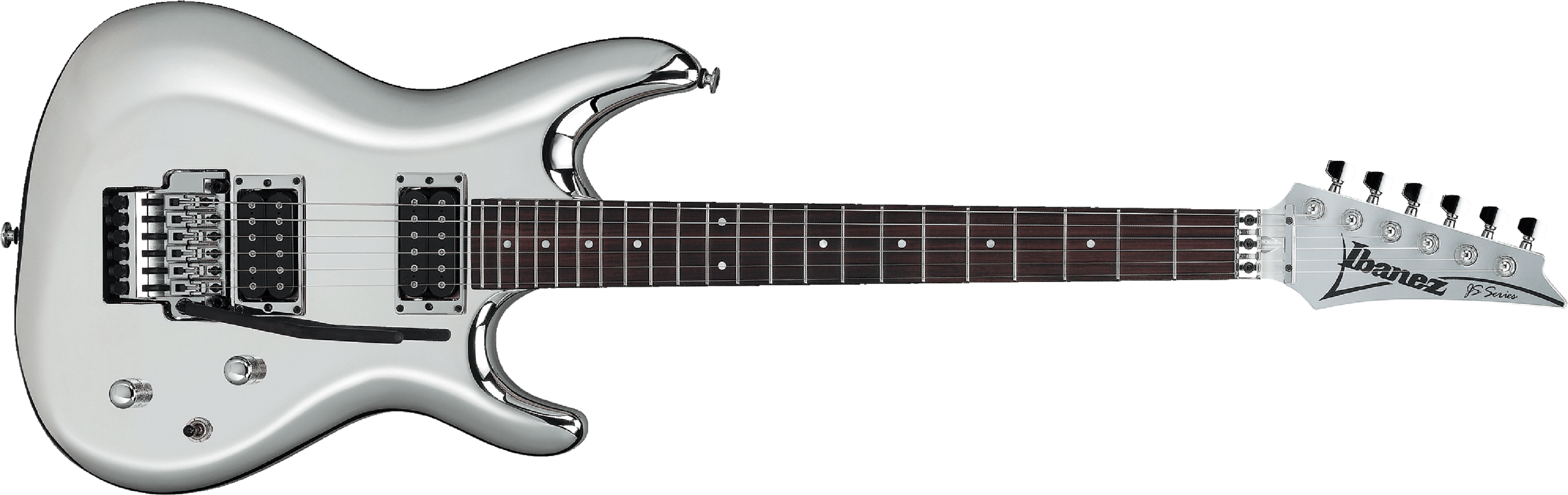 Ibanez Joe Satriani Js3cr Signature Japon - Matte Chrome - E-Gitarre in Str-Form - Main picture