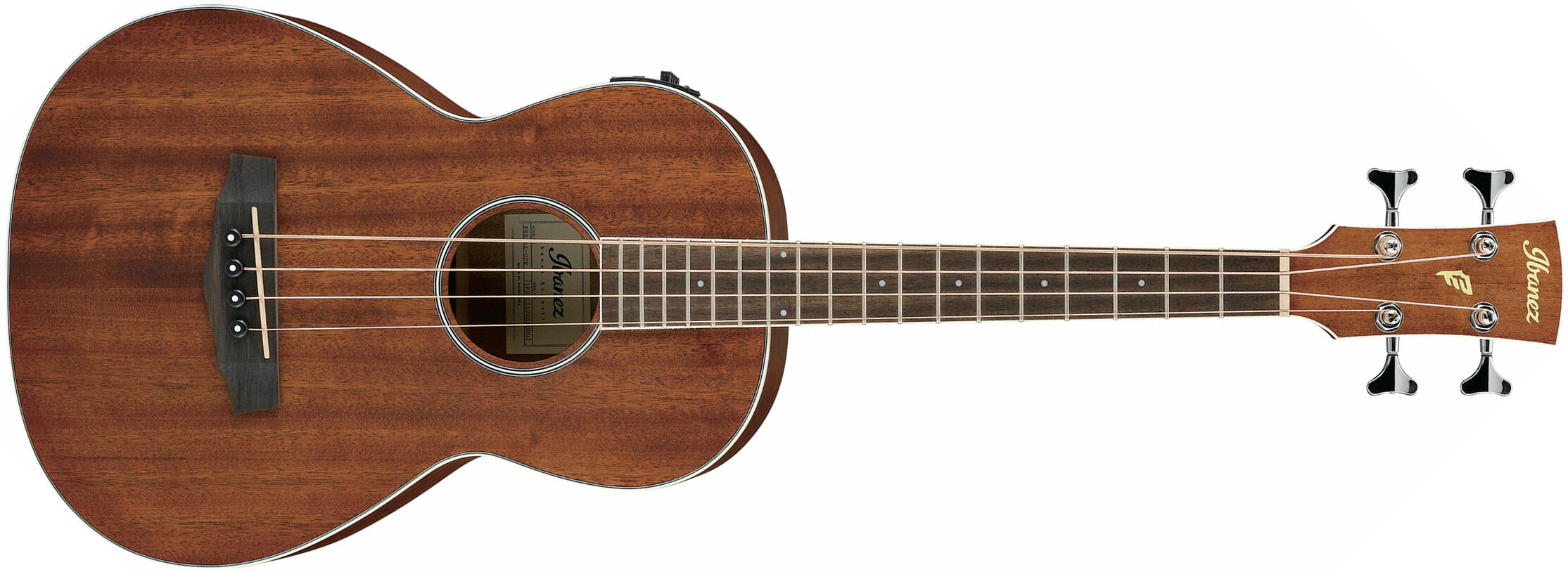 Ibanez Pnb14e Opn Parlor Tout Acajou Il - Natural - Akustische Bass - Main picture