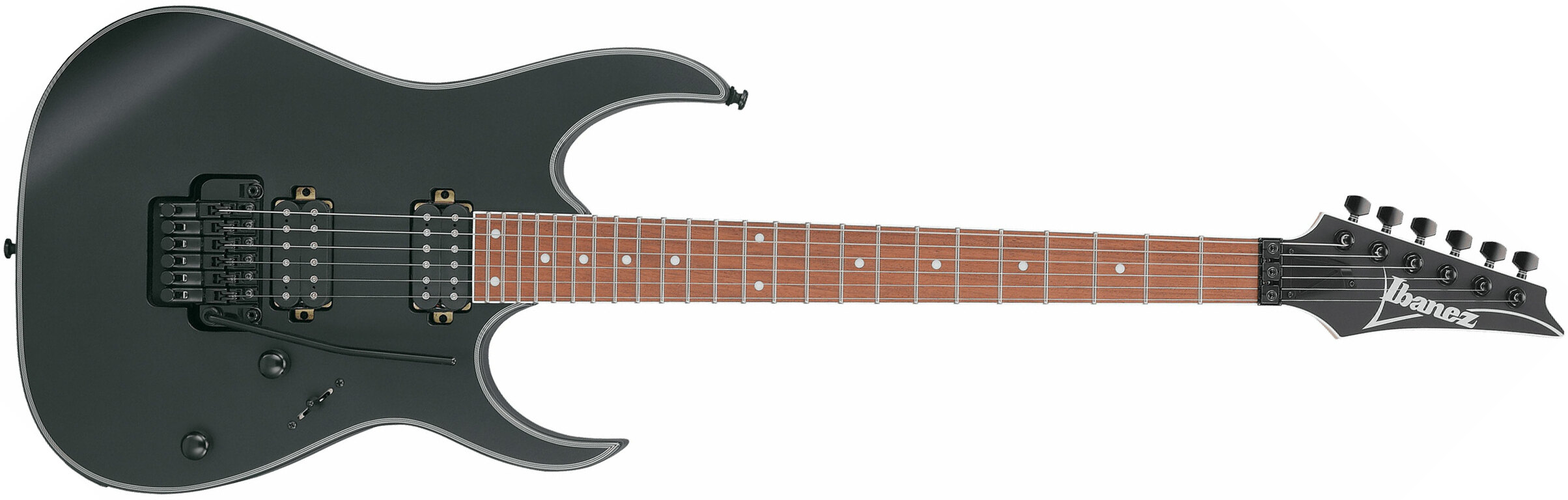 Ibanez Rg420ex Bkf Standard 2h Fr Jat - Black Flat - E-Gitarre in Str-Form - Main picture