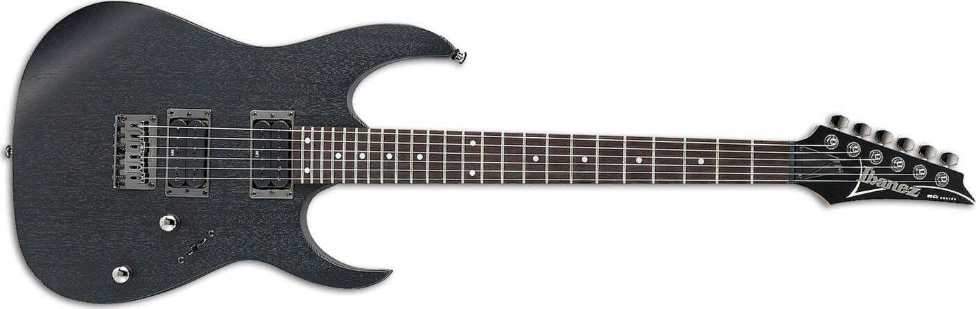 Ibanez Rg421 Wk Hh Ht Rw - Weathered Black - E-Gitarre in Str-Form - Main picture