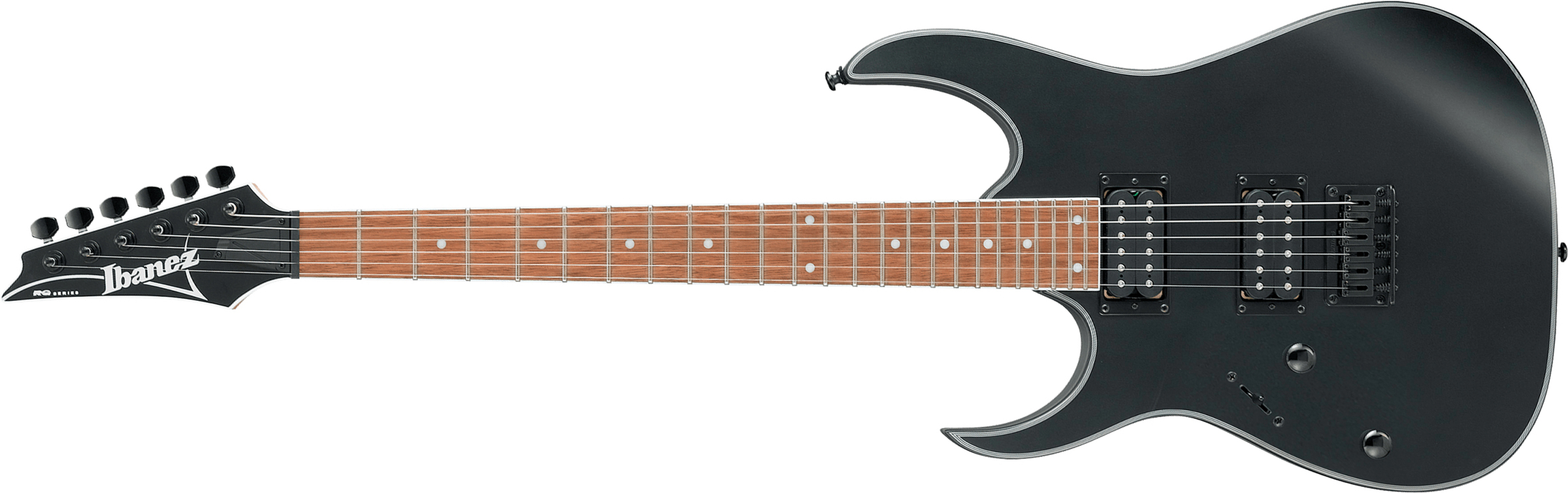 Ibanez Rg421exl Bkf Lh Gaucher Standard Hh Ht Jat - Black - E-Gitarre für Linkshänder - Main picture