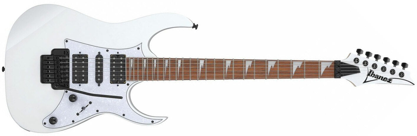 Ibanez Rg450dxb Wh Standard Hsh Fr Jat - White - E-Gitarre in Str-Form - Main picture