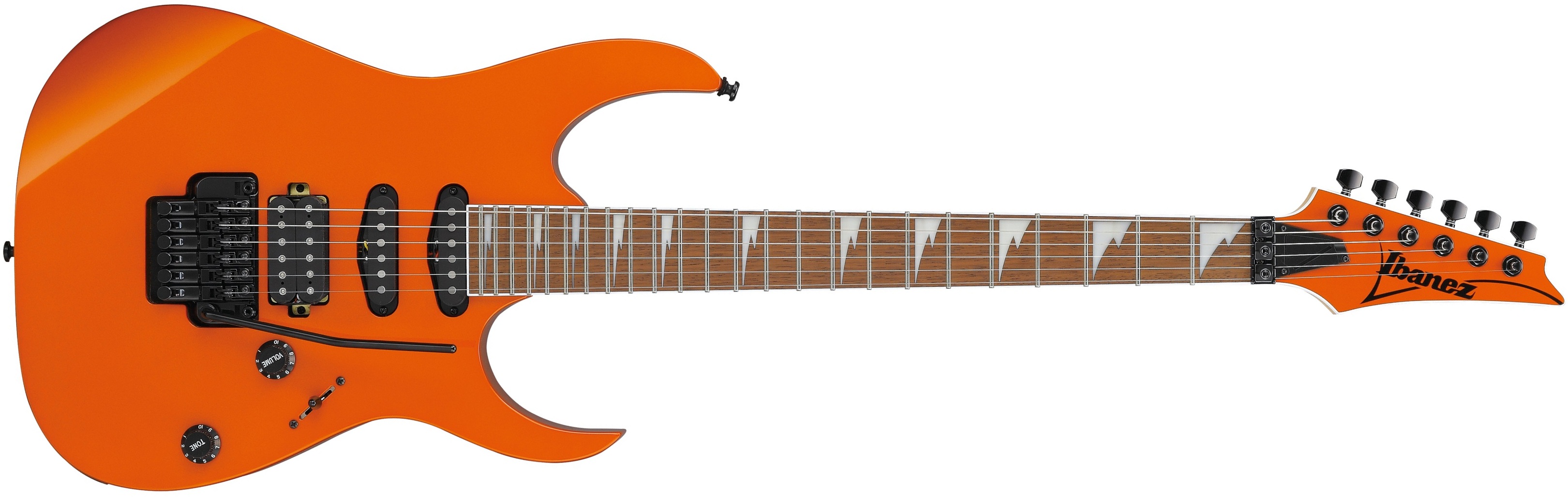 Ibanez Rg460dxrom Trem Hss Ja - Roadster Orange Metallic - E-Gitarre in Str-Form - Main picture