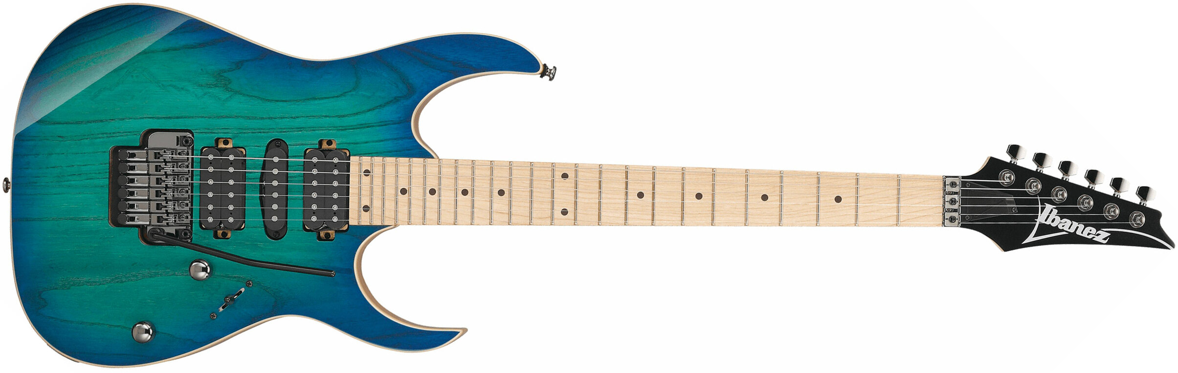 Ibanez Rg470ahm Bmt Standard Hsh Fr Mn - Blue Moon Burst - E-Gitarre in Str-Form - Main picture