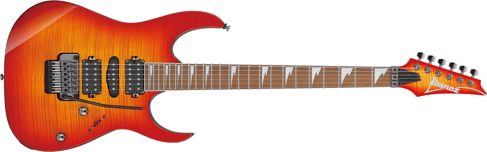 Ibanez Rg470dxfm Cs Standard Hsh Fr Jat - Cherry Sunburst - E-Gitarre in Str-Form - Main picture