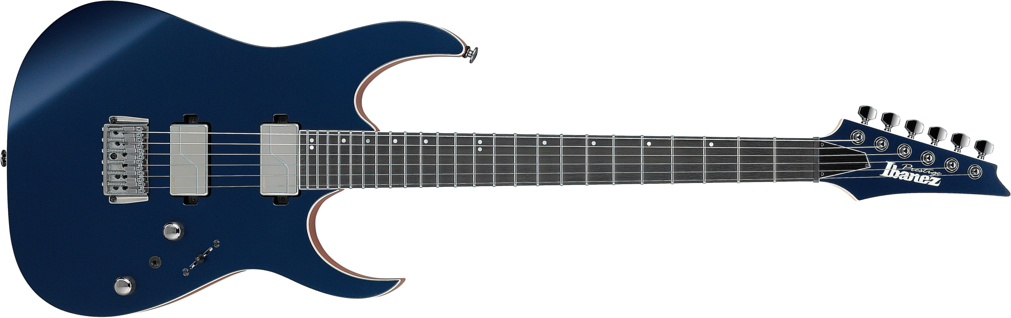 Ibanez Rg5121r Dbf Prestige Jap 2h Fishman Fluence  Ht Rw - Dark Tide Blue Flat - E-Gitarre in Str-Form - Main picture