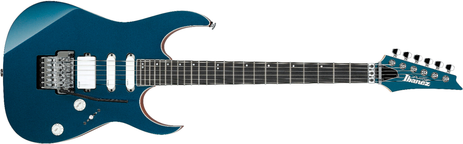 Ibanez Rg5440c Dfm Prestige Jap Hss Emg Trem Eb - Deep Forest Green Metallic - E-Gitarre in Str-Form - Main picture