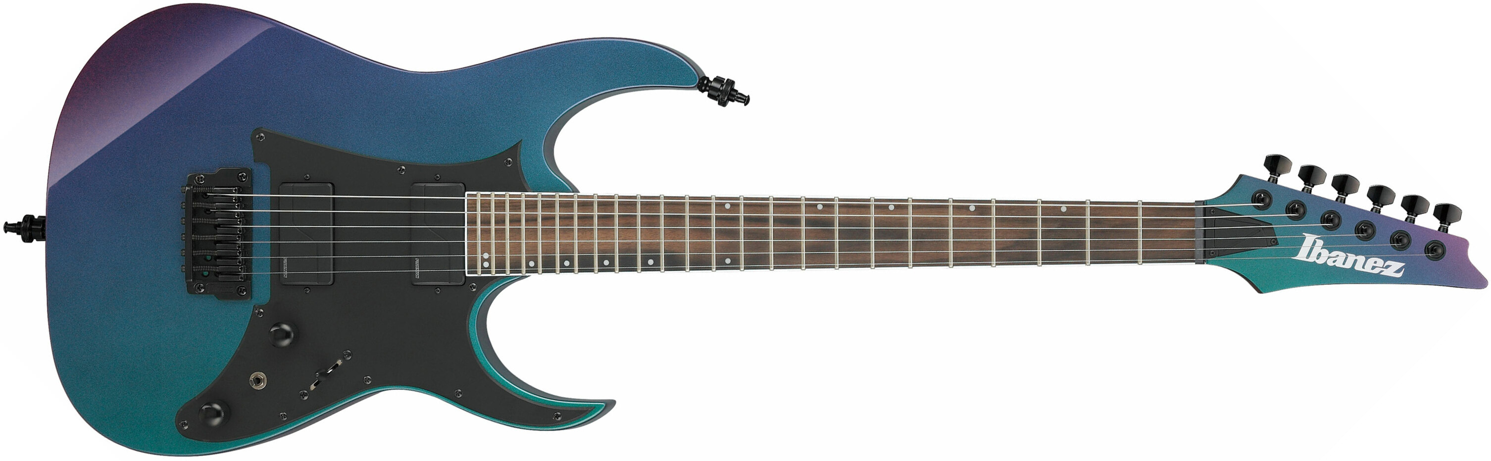 Ibanez Rg631alf Bcm Axion Label Hh Fishman Fluence Ht Eb - Blue Chameleon - E-Gitarre in Str-Form - Main picture