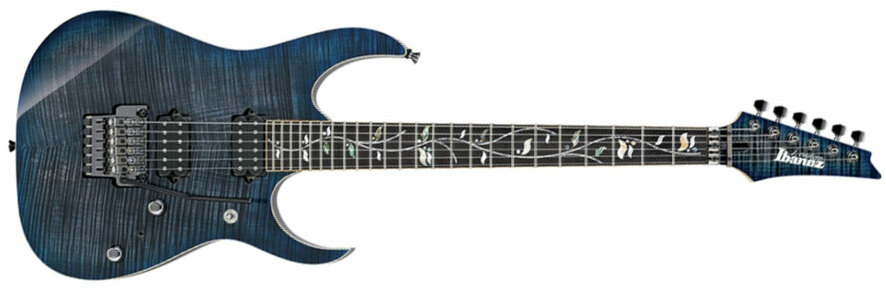 Ibanez Rg8520 Sde Prestige Japon Hh Dimarzio Fr Eb +etui - Sodalite - E-Gitarre in Str-Form - Main picture