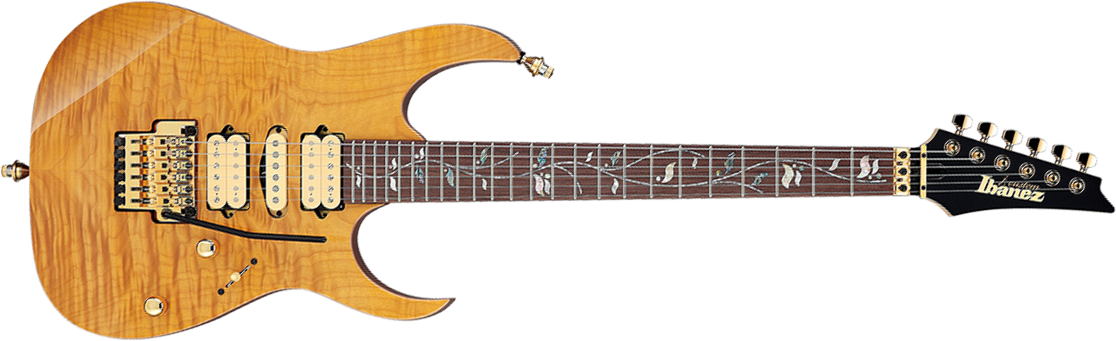 Ibanez Rg8570em Nt J.custom Jap Hsh Dimarzio Fr Rw - Natural - E-Gitarre in Str-Form - Main picture