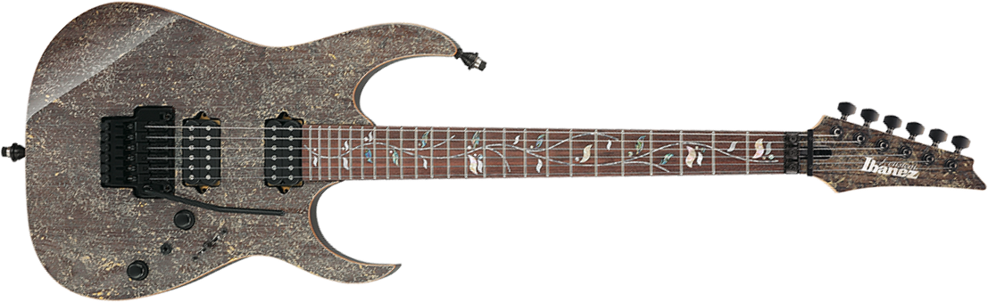 Ibanez Rg8620 Bqz J.custom Jap 2h Dimarzio Fr Eb - Black Quartz - E-Gitarre in Str-Form - Main picture