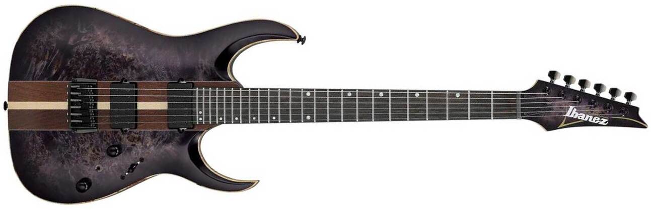 Ibanez Rga21p1pb Drl Premium 2h Dimarzio Ht Eb - Deep Twilight Burst - E-Gitarre in Str-Form - Main picture