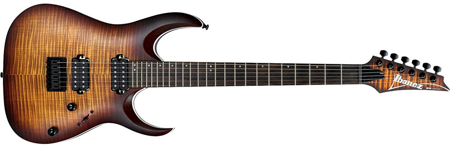 Ibanez Rga42fm Def Standard Hh Ht Rw - Dragon Eye Burst - E-Gitarre in Str-Form - Main picture