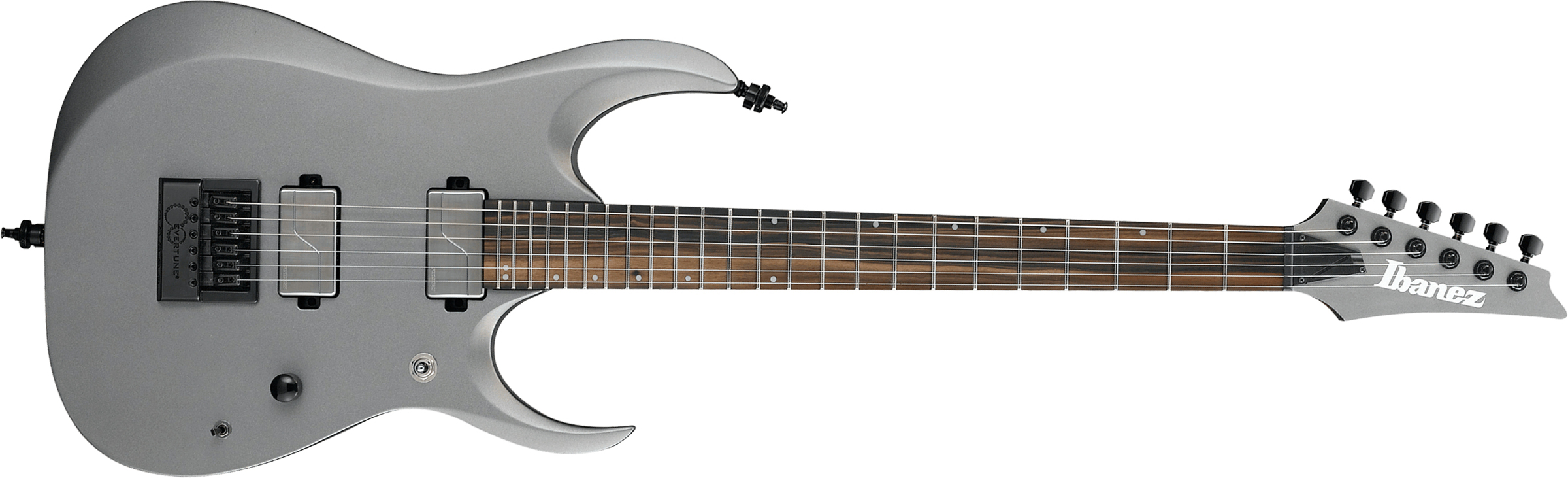 Ibanez Rgd61alet Mgm Axion Label Hh Fishman Fluence Ht Evertune Eb - Metallic Gray Matte - E-Gitarre in Str-Form - Main picture