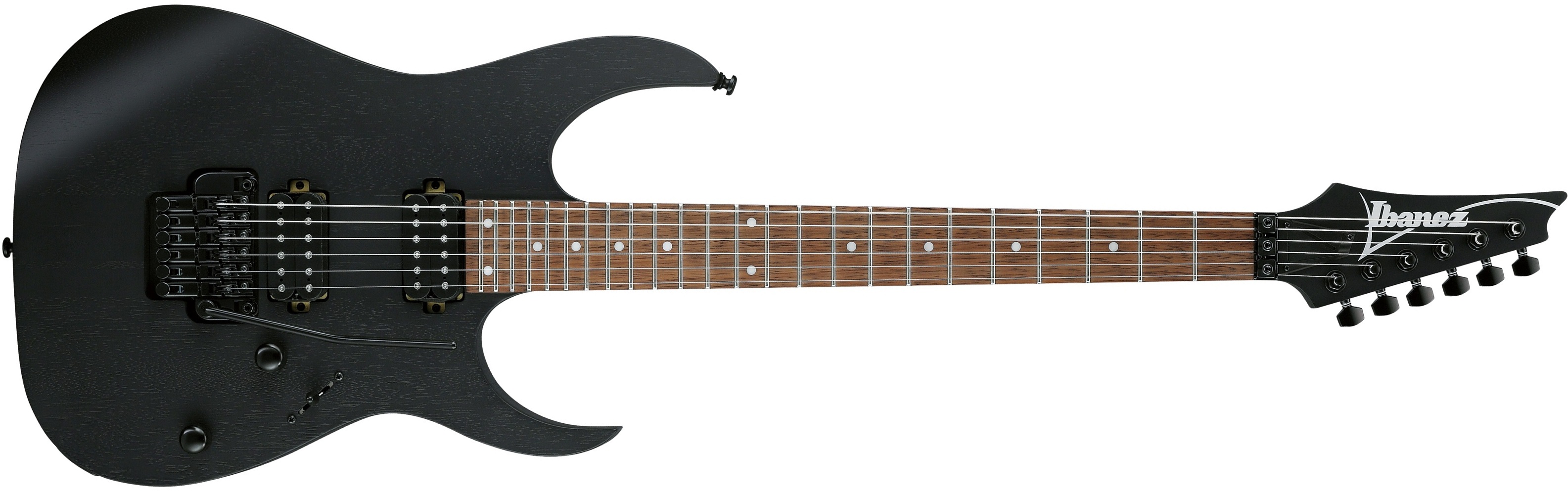 Ibanez Rgrt420wk Trem Hh Ja - Weathered Black - E-Gitarre in Str-Form - Main picture